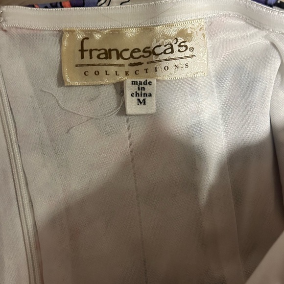 Y2K/2000s Strapless Floral Mini Dress – Size M - Picture 6 of 6